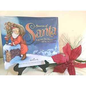 Vintage 2003 Stories of Santa Songs  A Family Keepsake Hardcover Christmas Book